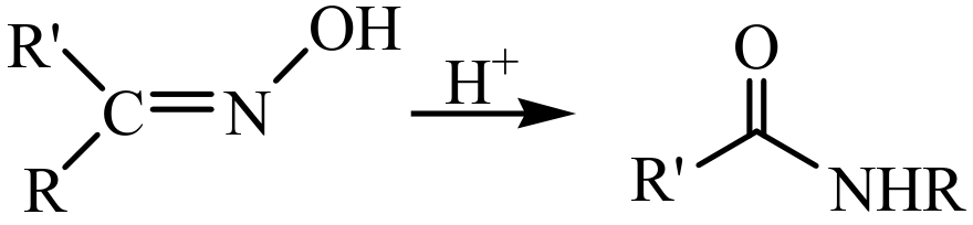 贝克曼重排反应（Beckmann rearrangement）